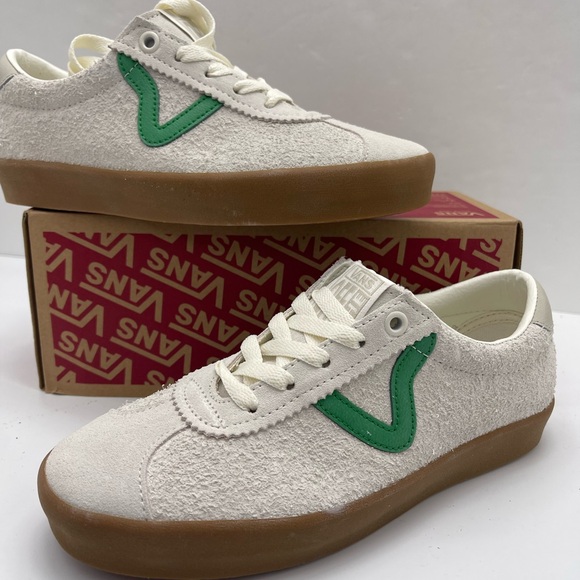 Vans Other - Vans Men’s Sport Low
Felicidade Marshmallow
VN000CQRCCZ Sneakers
Suede Low-Top